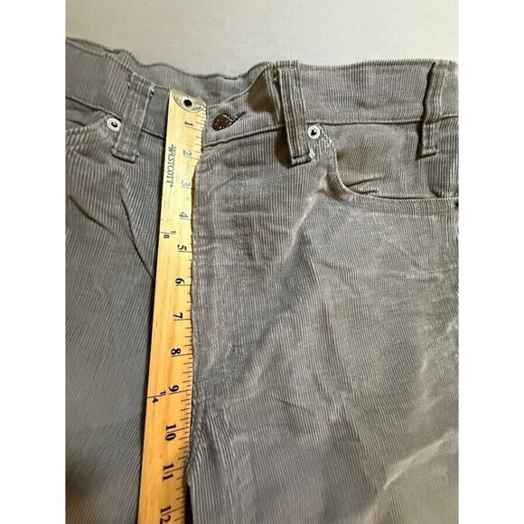 Levi Strauss & CO. 517 1555 Corduroy Jeans Mens 34 Gray Pocketed Men 34X28 USA - Picture 8 of 11